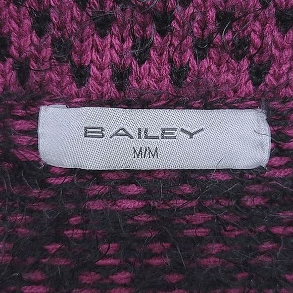 Bailey purple longline fuzzy sweater jacket size M - Picture 5 of 13